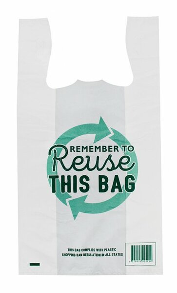 T-Shirt Plastic Singlet Bag 18