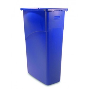 Slim Jim Blue Recycling Container Bin